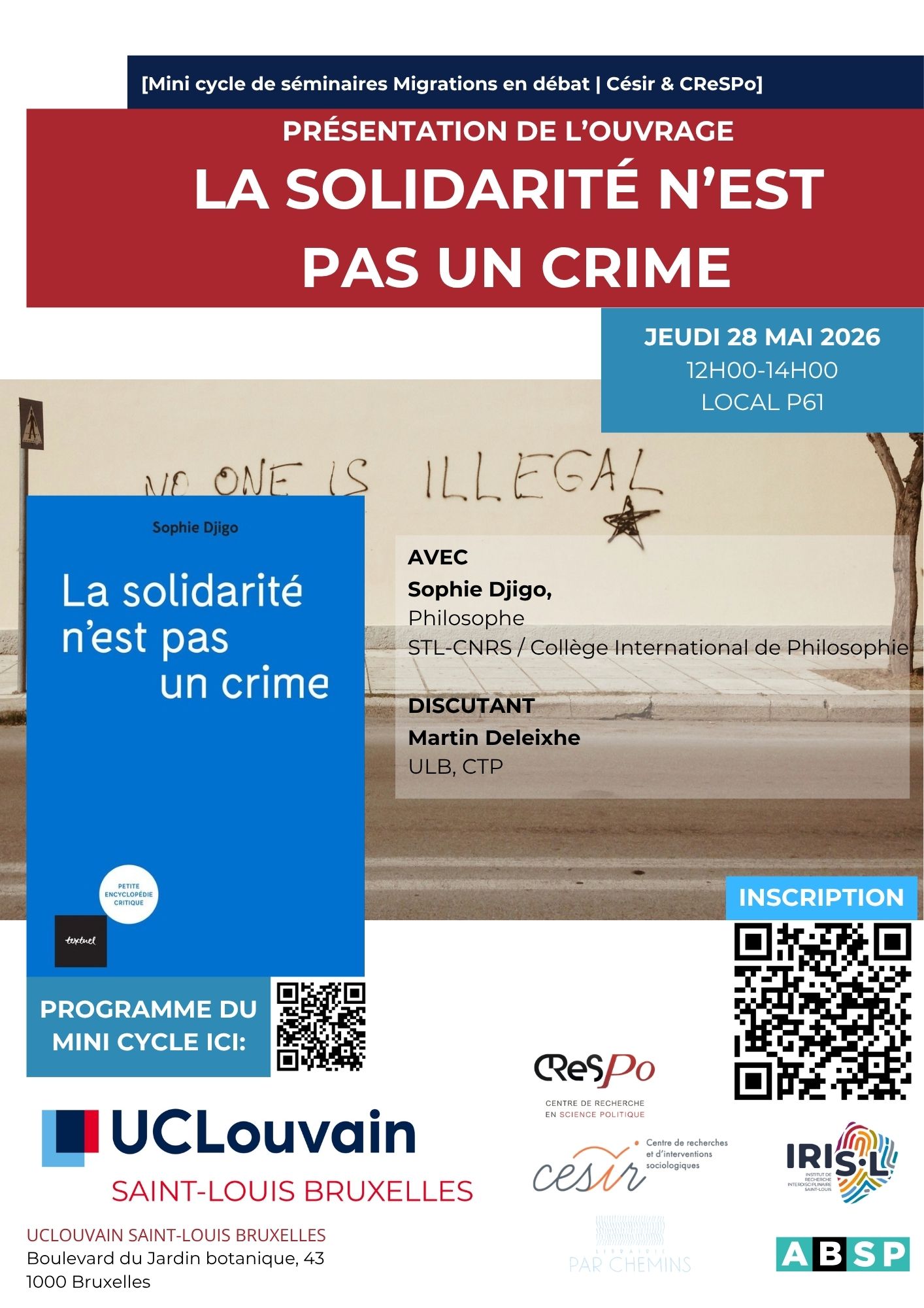 affiche Migration 28 mai